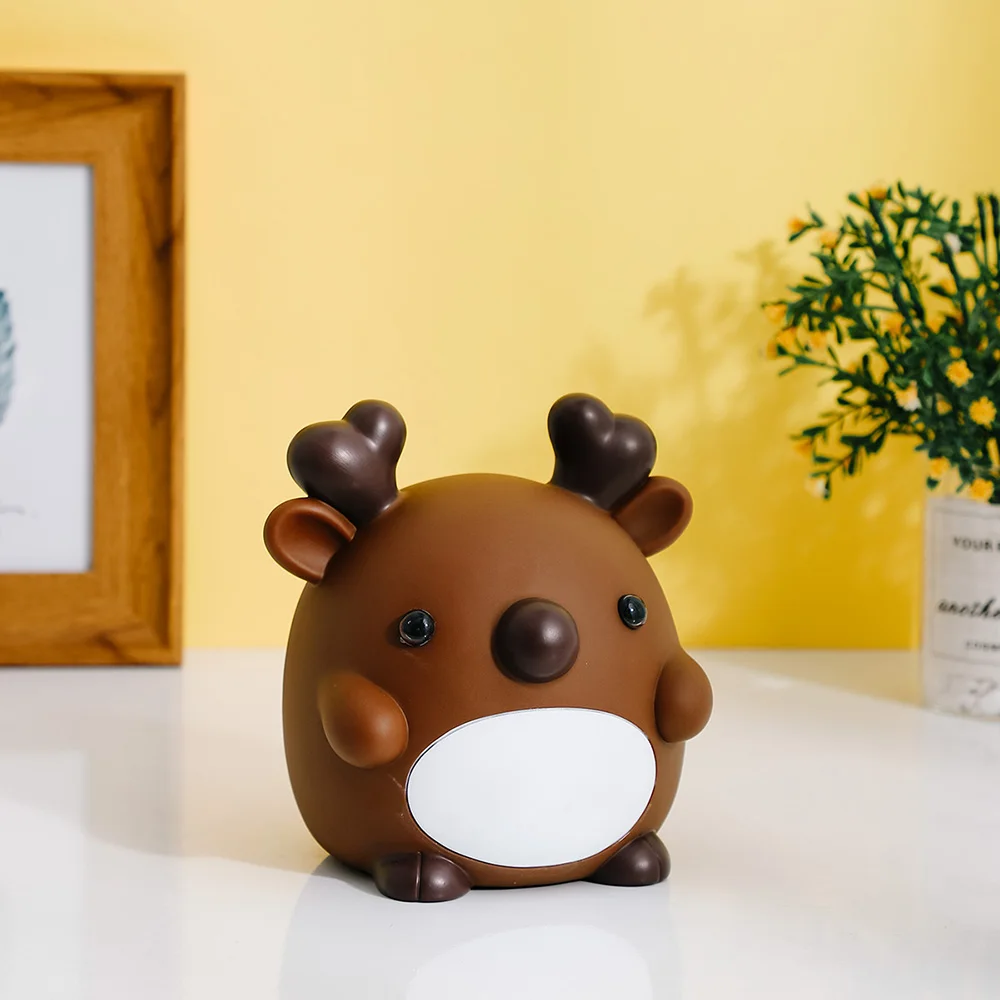 Статуэтка милой розовой свиньи статуэтка поделка фигурка украшение миниатюры