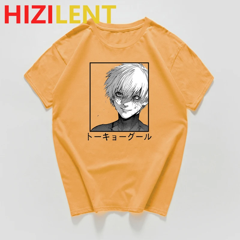 Футболка мужская с милым мультяшным рисунком модная рубашка унисекс японским