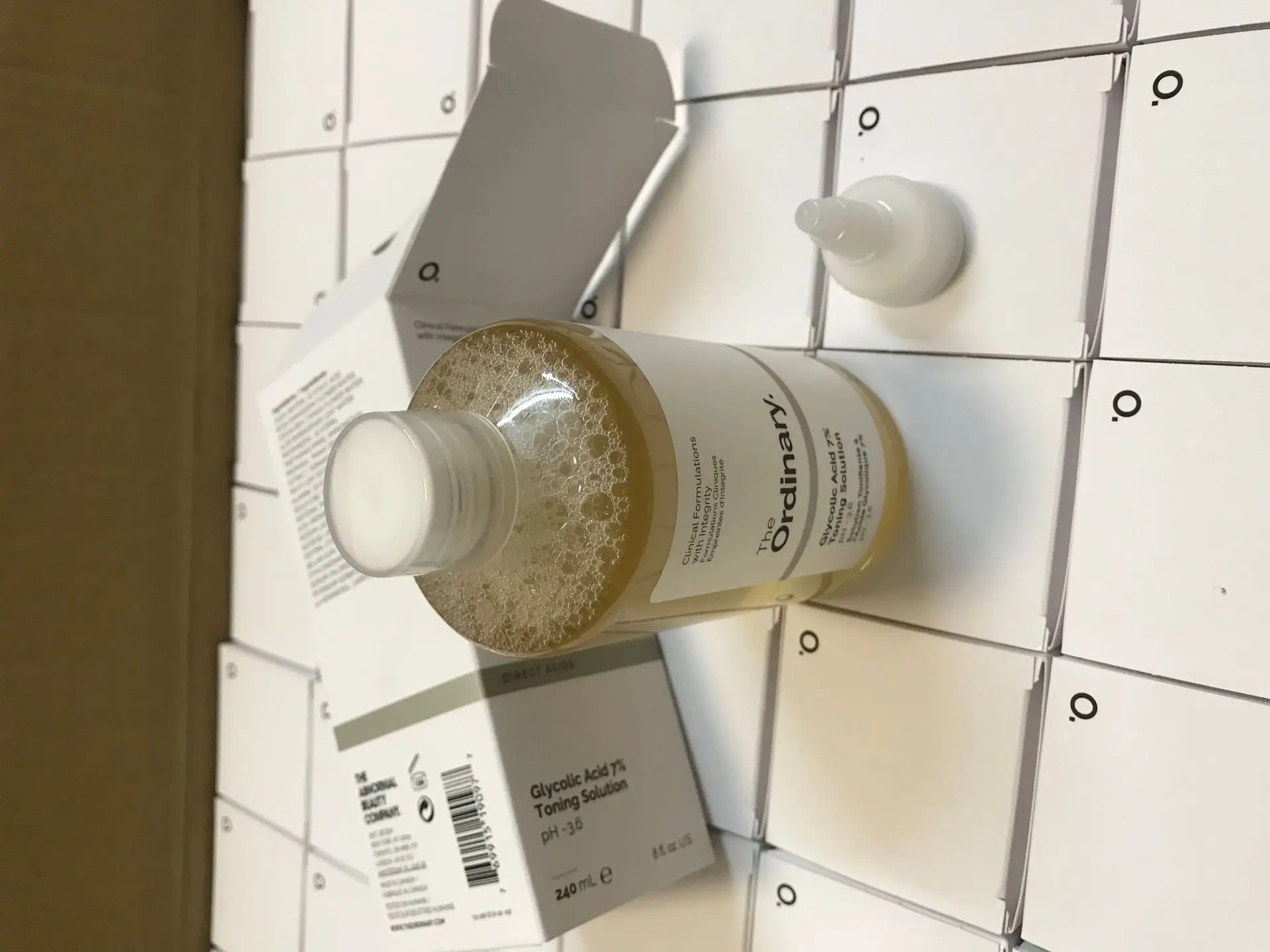 

100% High Quality The Ordinary Fruit Acid Toner 7% Glycolic Acid Toner Exfoliate Moisturizing Pore Minimizer Anti Acne 240ml