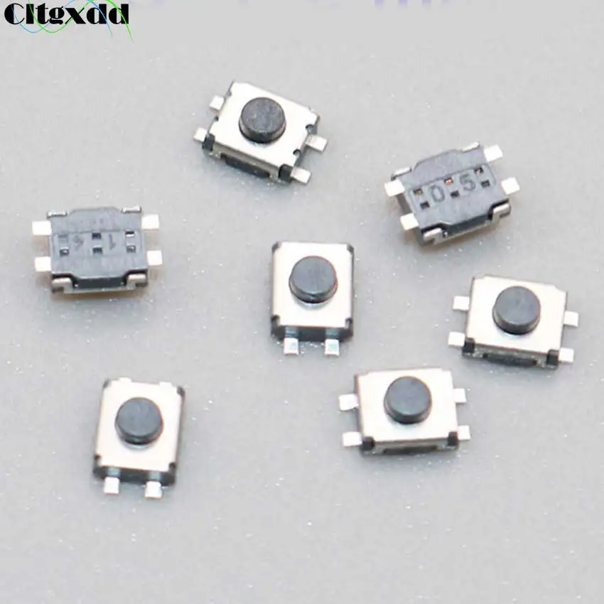 

Cltgxdd 50/100 шт 3*4*2 мм SMD переключатель 4-контактный сенсорный Микро Переключатель Тактильные Такт Кнопочные переключатели 3x4x2 мм мини кнопки