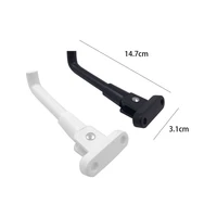 scooter foot support new 1 pc folding electric scooter foot support stand scooters tripod side support spare parts accessories