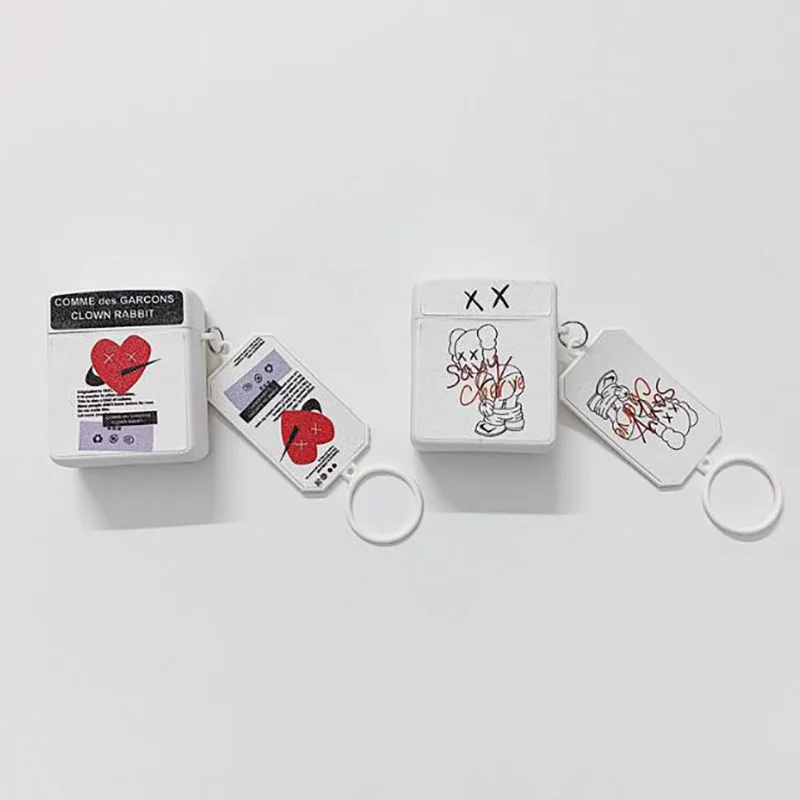 Модный брендовый чехол для наушников AirPods трендовые беспроводные наушники Airpods 1