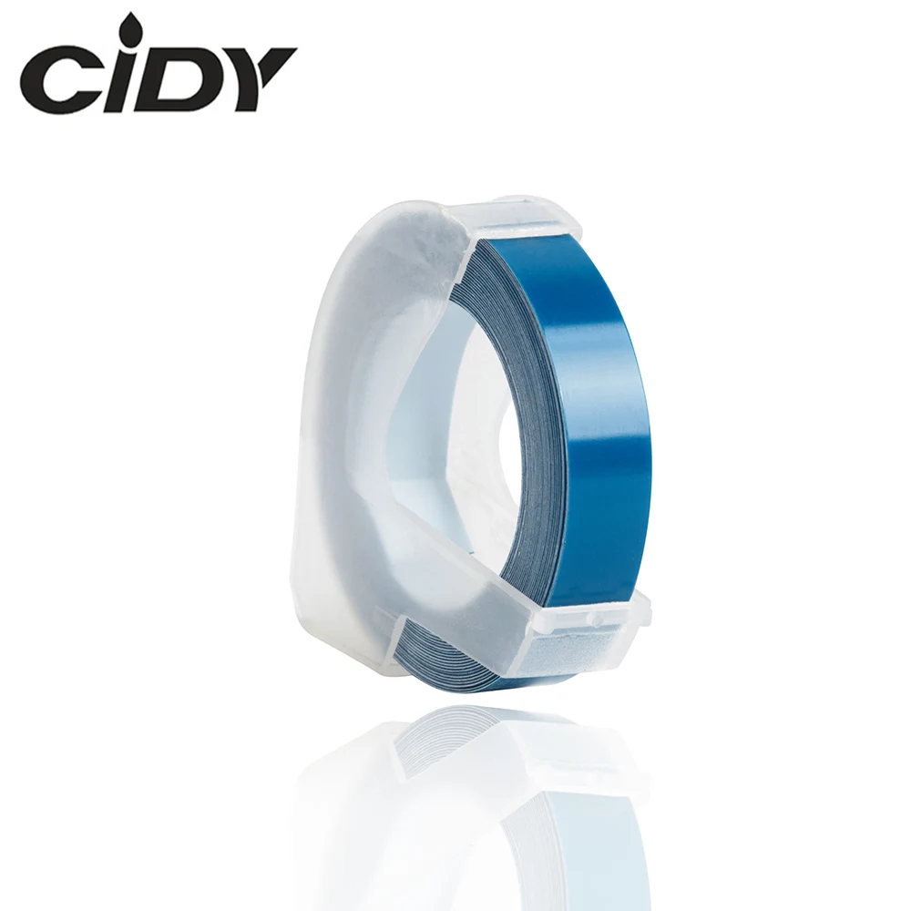 CIDY 1 шт. ярлык голубого цвета совместимый с DYMO 1610 12965 производитель этикеток 3D