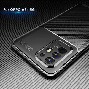 For Cover OPPO A94 5G Case For OPPO A94 5G Capas Shockproof Bumper
Rubber Armor Phone Back Soft TPU Cover For OPPO A94 5G Fundas