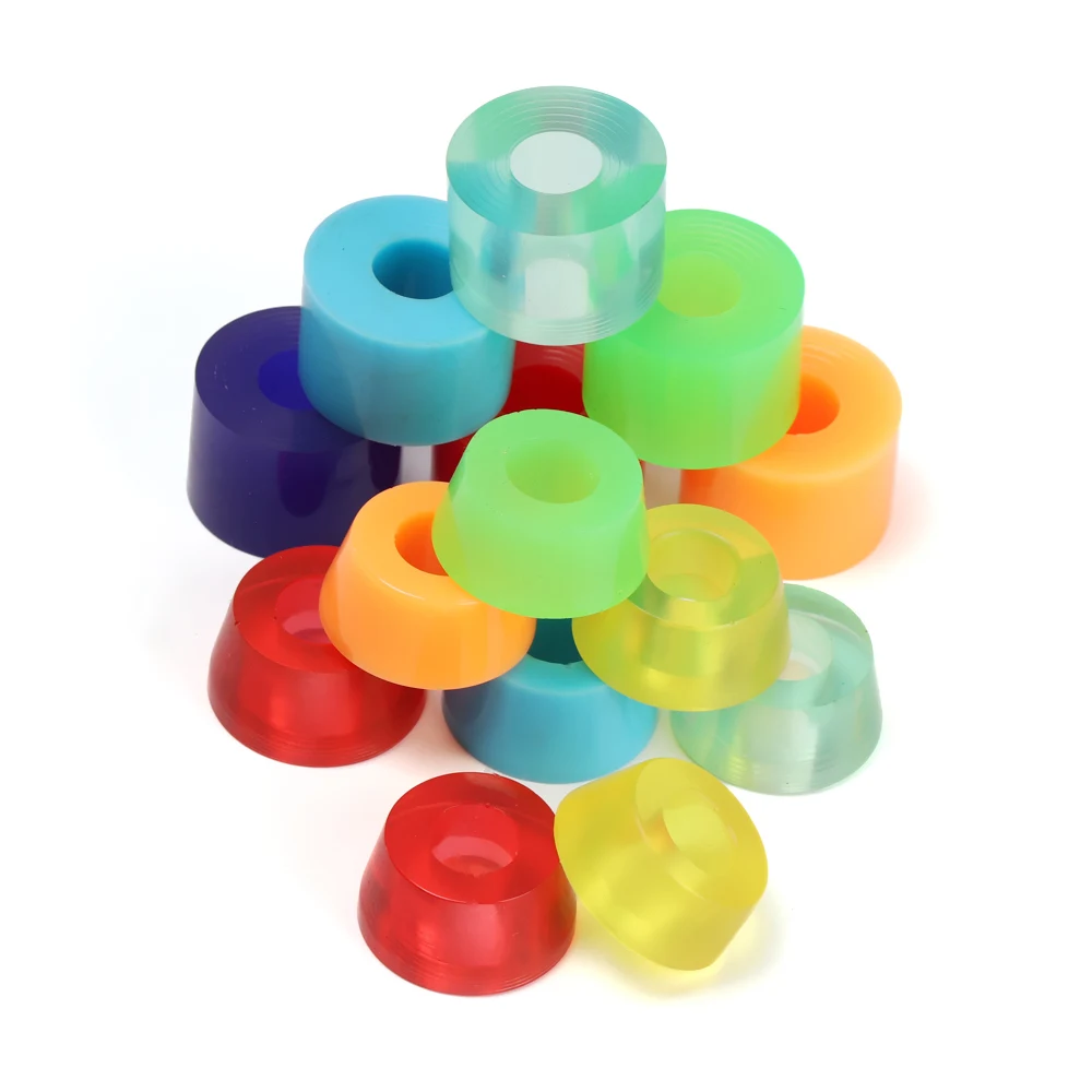 4 шт./компл. втулка для скейтборда колеса грузовика осевые втулки подушка из ПУ