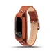 Brown Leather 1 шт. Xiaomi mi ремешок 2 наручный ремень силиконовый цветной браслет для mi band 2 умный Браслет для Xiao mi Band 2 аксессуары - Цвет: Brown Leather