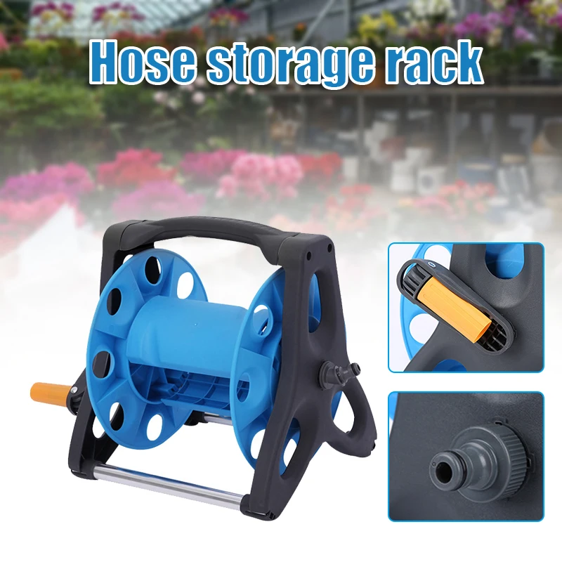 

Household Hose Storage Rack Hose Reel Garden Hose Storage Garden Tools Portable and Durable TN88