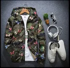 Куртка мужская камуфляжная с капюшоном, повседневная Водонепроницаемая ветровка, верхняя одежда, весна-осень
