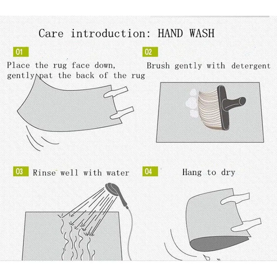 

Luxurious Carpet, Doormat, Bedroom, Bedside, Living Room, Tatami Mat Rug