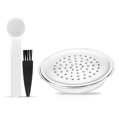 Stainless Steel Coffee Capsule Caps For Philips Senseo coffee machine Rechargeable  Coffee Filter Tools Coffeeware