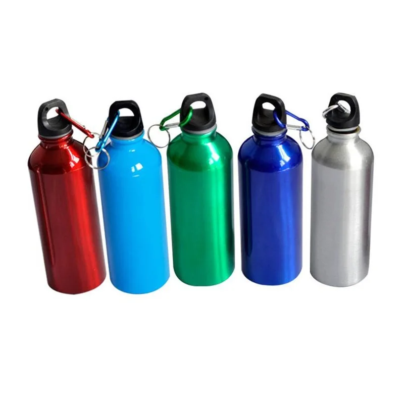 Спортивная бутылка для воды из сплава походная велоспорта чайник с пряжками 500