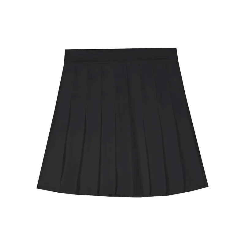 

High Waist Design Pleated A- Line Skirt for Women 2021 Summer New Small Retro Skirt