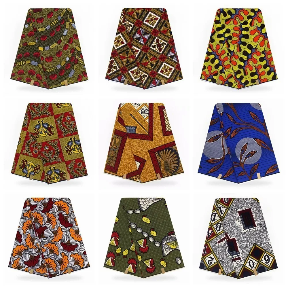

Veritable Wax Veritable Guaranteed Real Pagne Wax African Fabric African Wax Prints Fabric Wax Veritable Ankara Fabric Soft