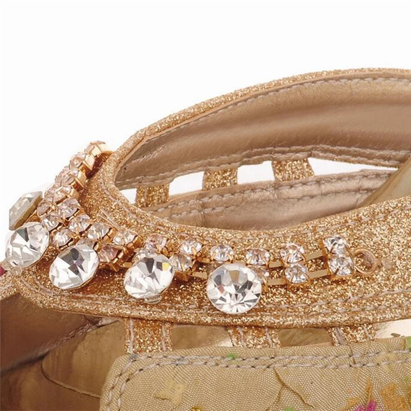 2021 Лидер продаж туфли на шпильке женские босоножки Роскошные стразы летние
