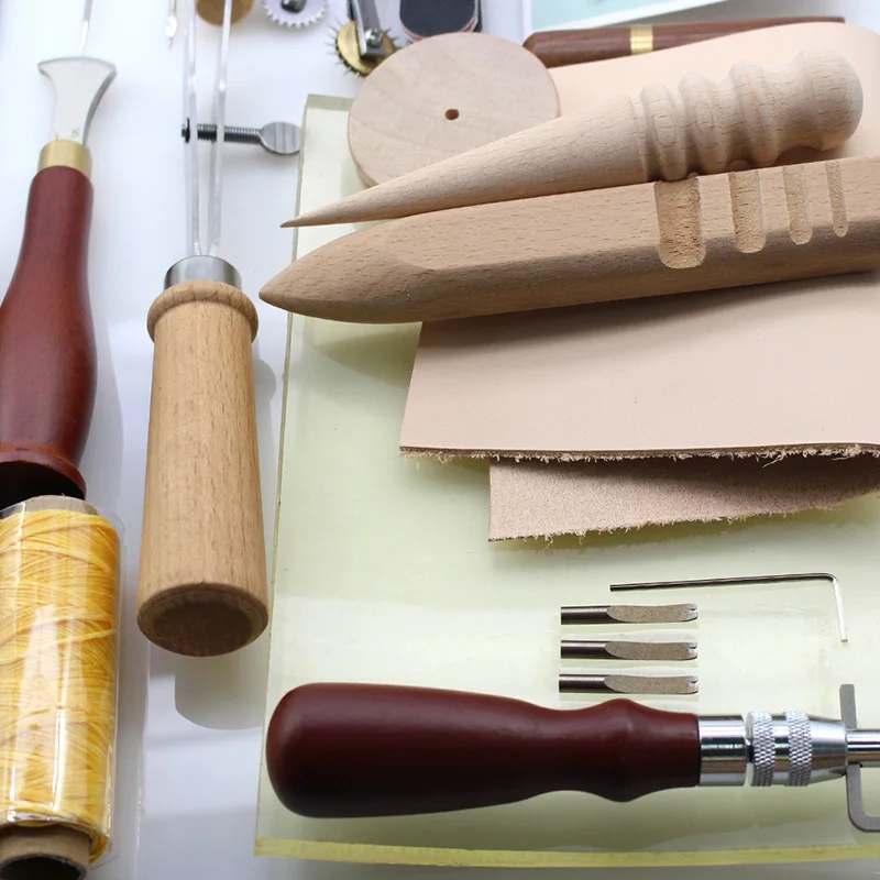 2020 набор инструментов для работы с кожей широкой лопатой режущая кромка