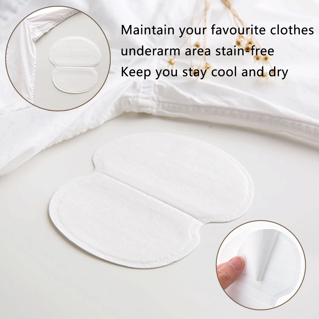 10 шт. подмышек Платье Одежда Пот колодки анти наклейки от пота поглощающие пот
