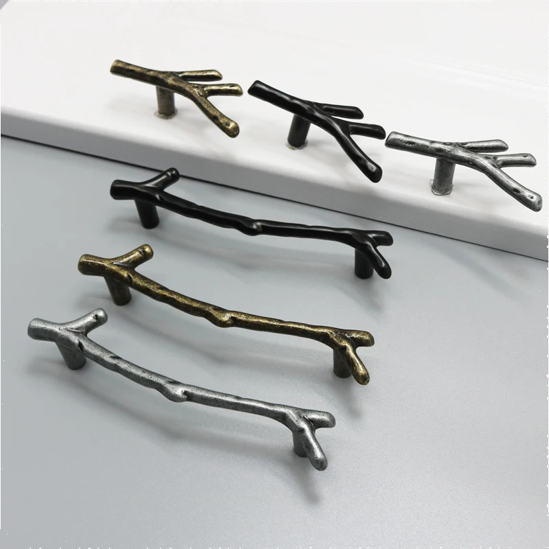 Ручка для мебели в виде ветки дерева 96 мм 128 | Строительство и ремонт