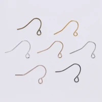 21x12mm earring hooks gold color silver color bronze color metal pin clasps for diy jewelry earring making findings supplies