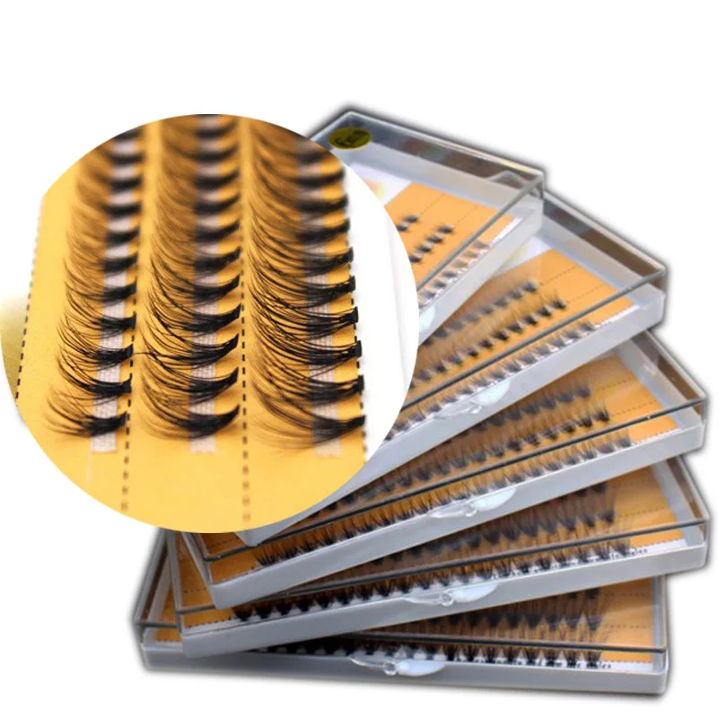 Натуральные длинные Индивидуальные ресницы для наращивания 10/11/12/13 мм накладные
