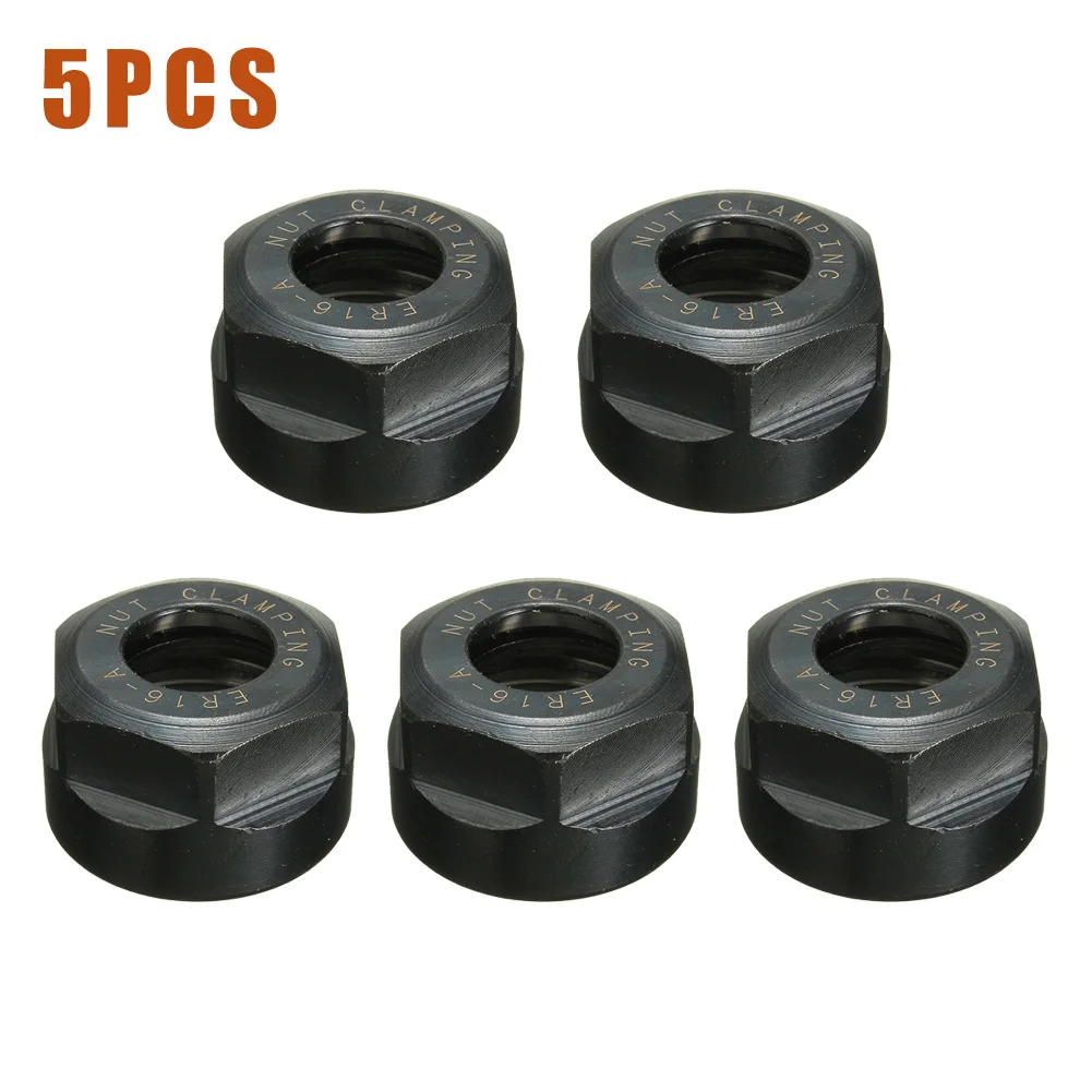5 шт. шестигранный Зажимной патрон типа A ER16 зажимные гайки резьба M22 X 1 для
