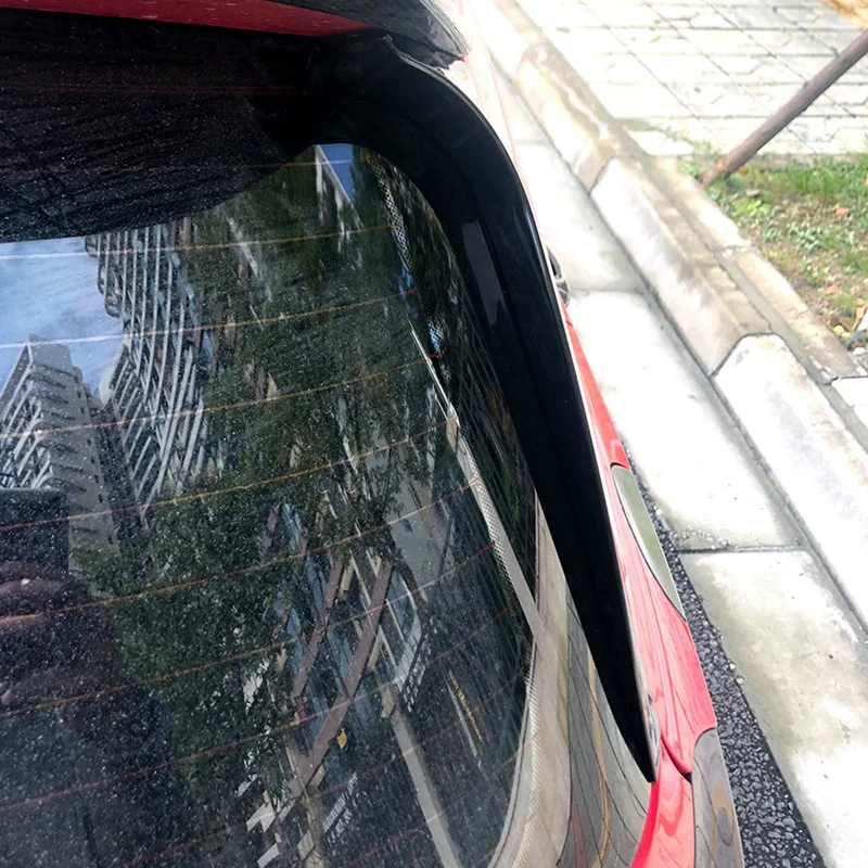 1 пара глянцевые черные боковые Стикеры для спойлера Накладка V-W Golf 6 MK6 GTI/GTR/GTD 2008