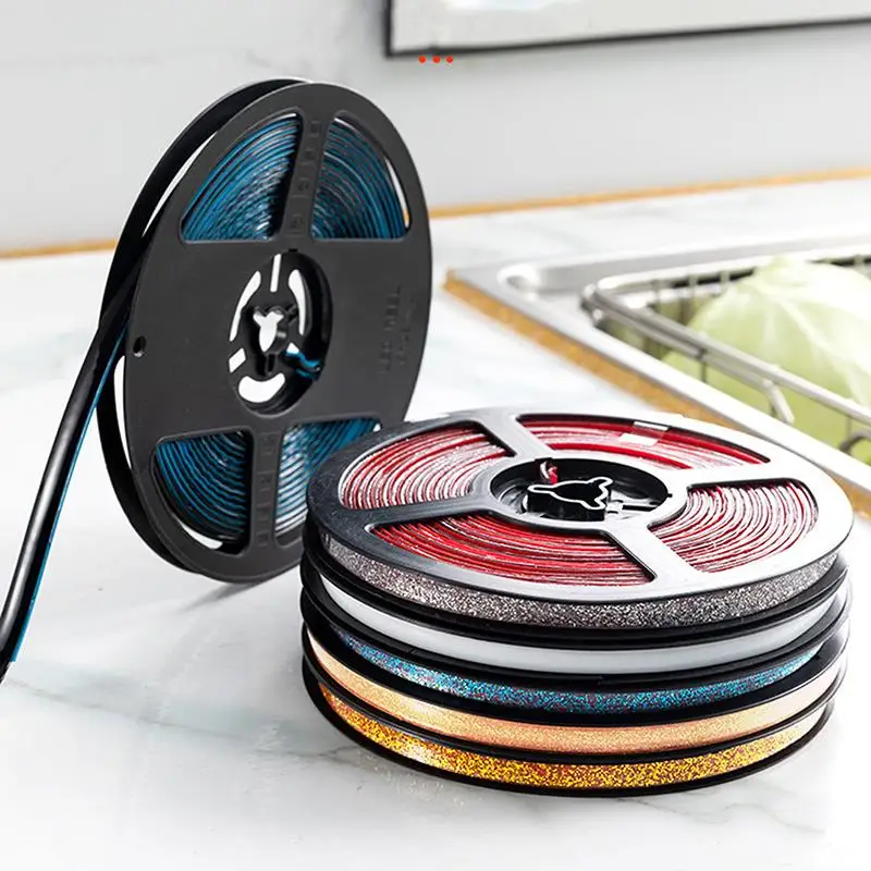 

Tile Gap Tape Seam Room Floor Baseboard Wall Ceiling Skirting Line(glue)