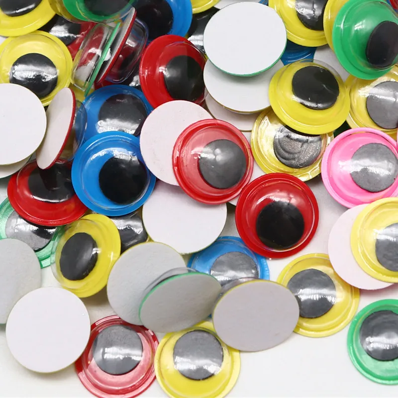 200 шт. р-р 6-15 мм с клеем для активного отдыха наклейки глаз детей ручной работы DIY