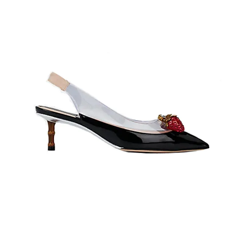 Вишневые туфли-лодочки женские свадебные туфли с острым носком на каблуке