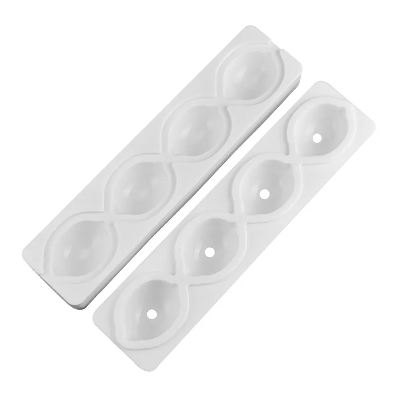 

Silicone Mold Brownies Cake Molds 4 Cavities Lemon Baking Dessert Cake Decorating Tools