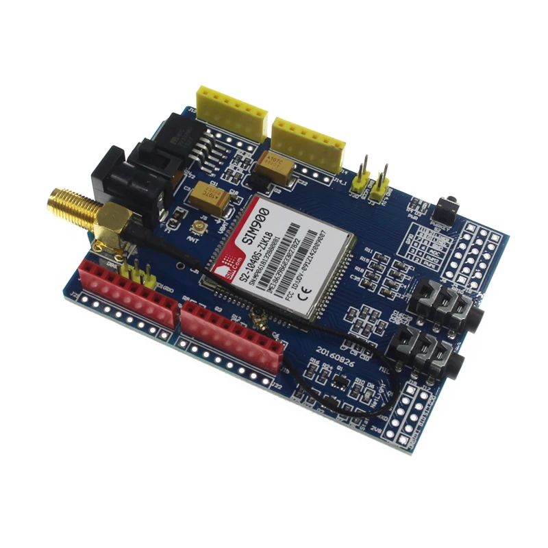 Плата разработки SIM900 GPRS/GSM Shield четырехдиапазонный модуль беспроводные данные