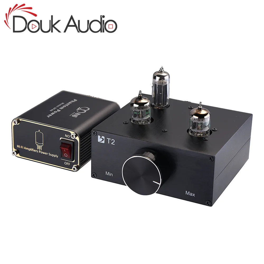 Douk аудио 6N3 вакуумный ламповый предусилитель HiFi Предварительный усилитель импульсный источник питания для усилителей мощности