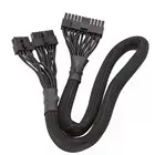 14pin + 10Pin до 24 Pin ATX Питание кабель 20 + 4 Pin БП материнская плата рукав для Corsair HX1200i HX1000i HX850i HX750i