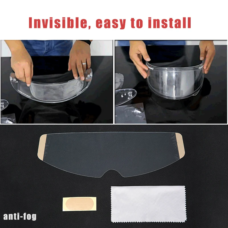 Прозрачный Pinlock Анти туман патч мотоцикл полное лицо шлем универсальный для K3 K4 AX8