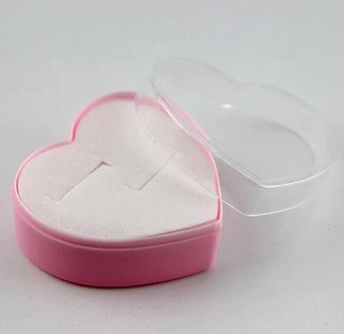 Органайзер акриловый прозрачный для сережек коробочка колец влюбленных новая