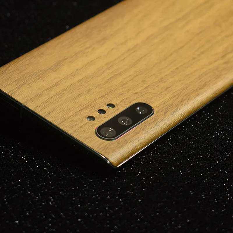 Защитная пленка для Samsung Galaxy Note 10/Note 10 Plus с текстурой древесины|Бамперы| |