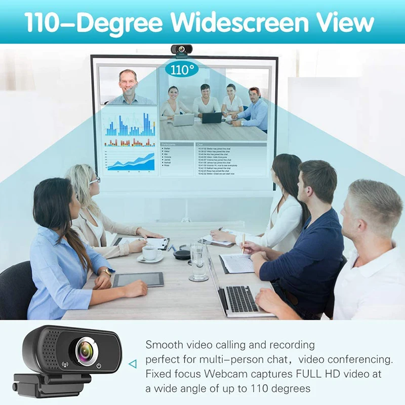 

Webcam HD 1080p Web Camera USB PC Computer Webcam with Microphone Laptop Camera Video Streaming Webcam For Recording Work Life