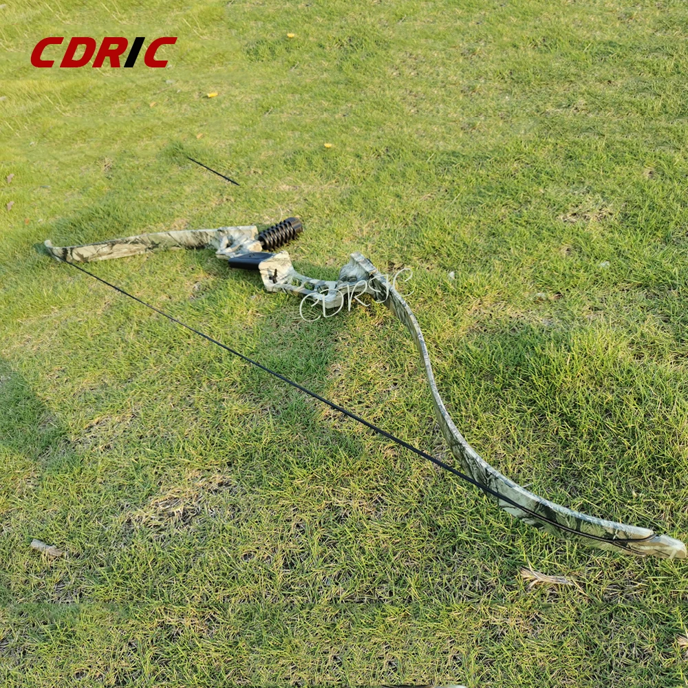30-70Ibs Hybrid Bow Fishing Bow with Aluminum Alloy Handle for Compound Recurve Bow Archery Hunting Shooting - Choose from 2 Colors image 3