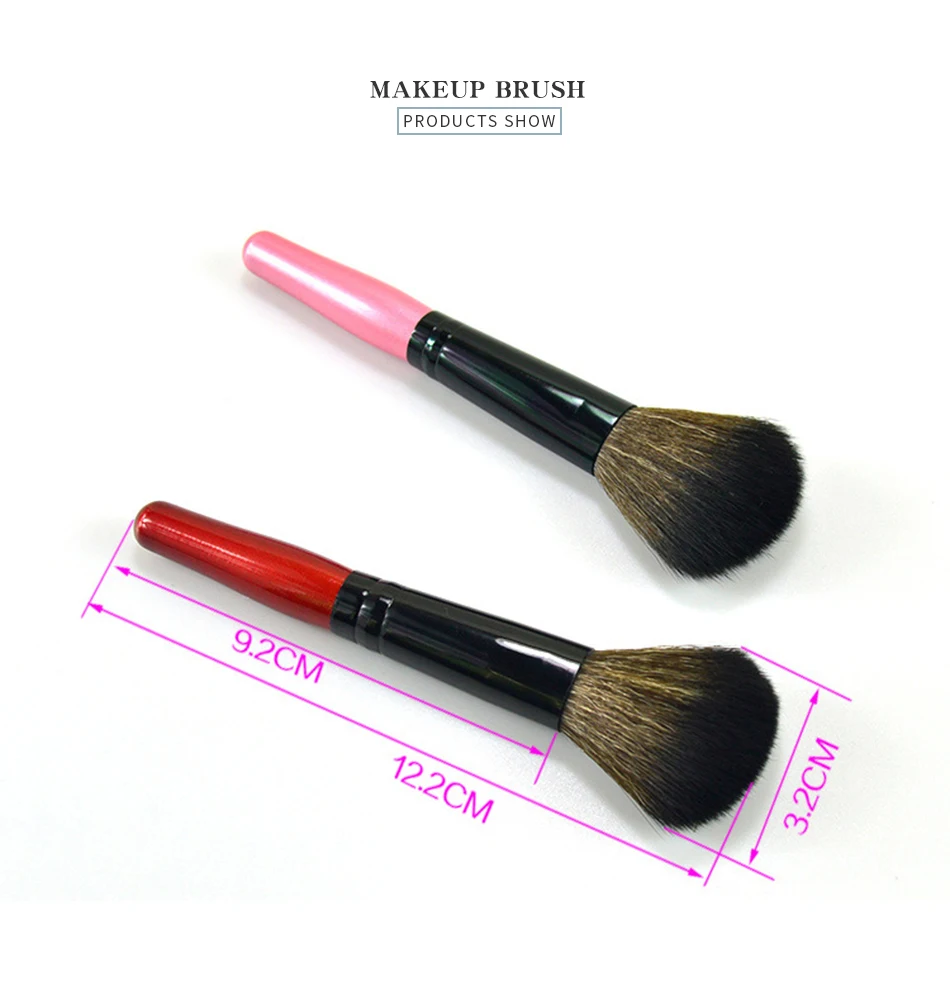 Профессиональные Мягкие кисти для макияжа смешивающая пудра Тональная основа