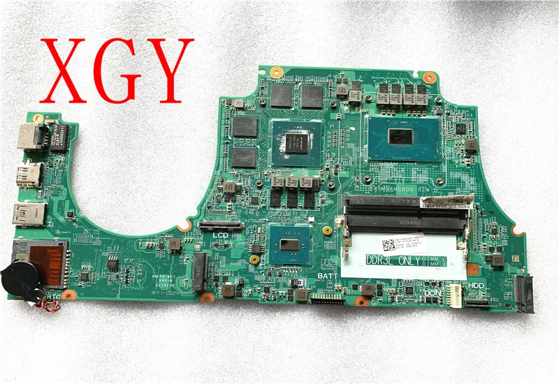 

Original FOR Dell Inspiron 7559 Motherboard CN-0MPYPP MPYPP DAAM9AMB8D0 N16P-GX-A2 GTX960M 4G i7-6700HQ SR2FQ 100% Test OK