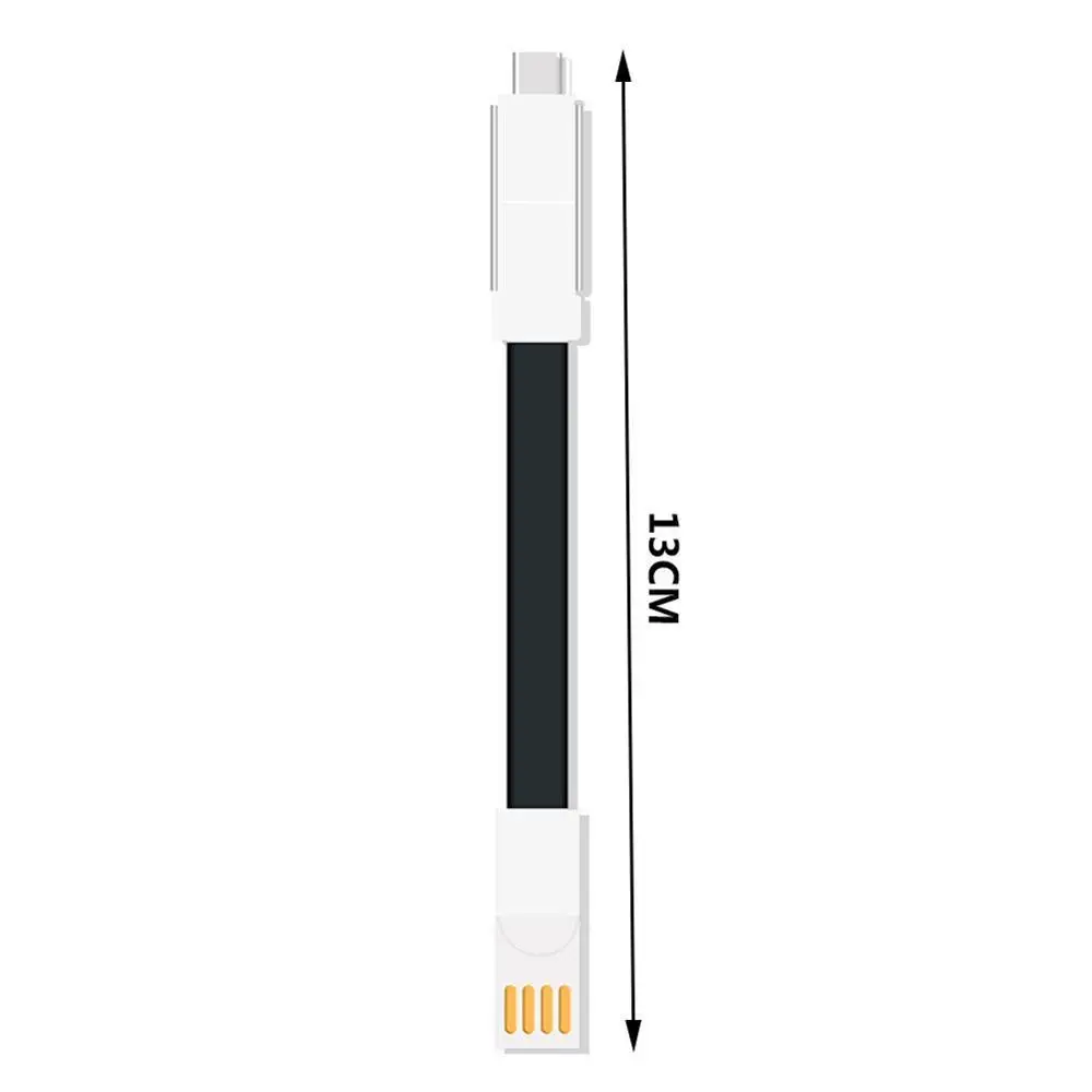 Магнитный кабель для iPhone Ligtning Micro USB Type C 3 в 1 брелок быстрой зарядки зарядный