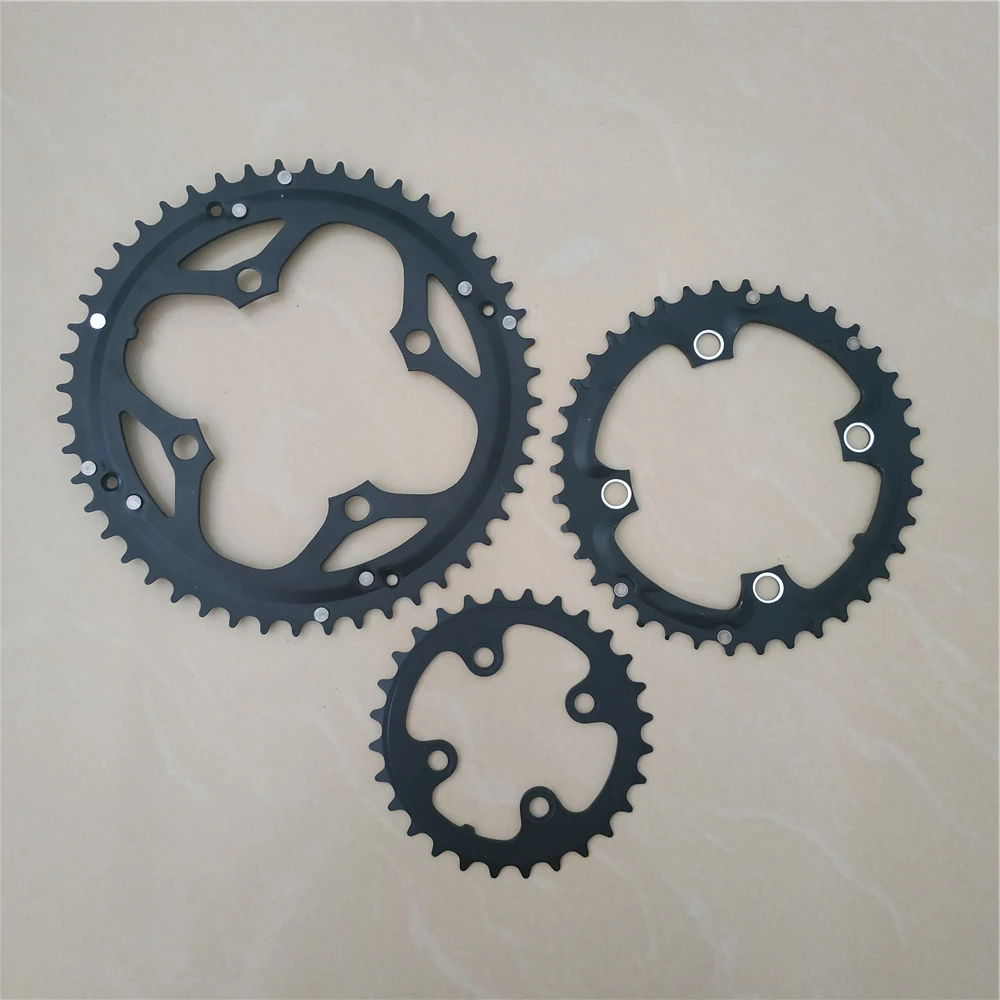 TRUYOU 48 46T 38T 36T 28T 26 т 24 BCD 104 64 MTB передняя Звездочка Алюминий с цепочкой из сплава