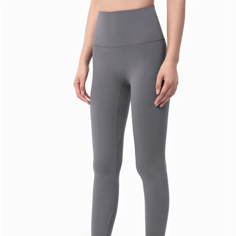 Персиковые брюки для фитнеса женские с эффектом пуш ап бега большие бедра йоги