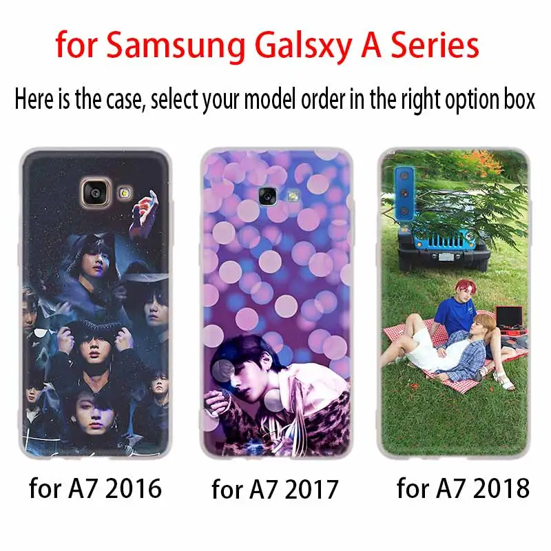 Чехол для телефона для samsung Galaxy A10 A20 E A30 A40 A70 A50 A60 A80 A90 a10s a20s a30s a70s M40 Bangtan Boys Jimin Suga