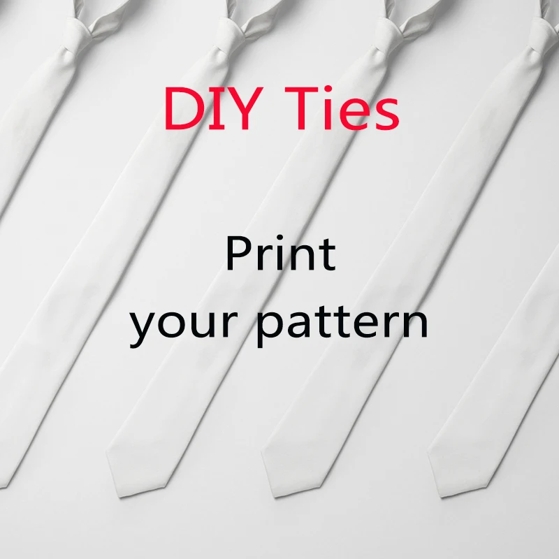 

3D Print Men Personality Custom Made Ties Fashion Design 8cm Wide Tie Fun Logo Casual Wedding Party Necktie Shirt Accessories