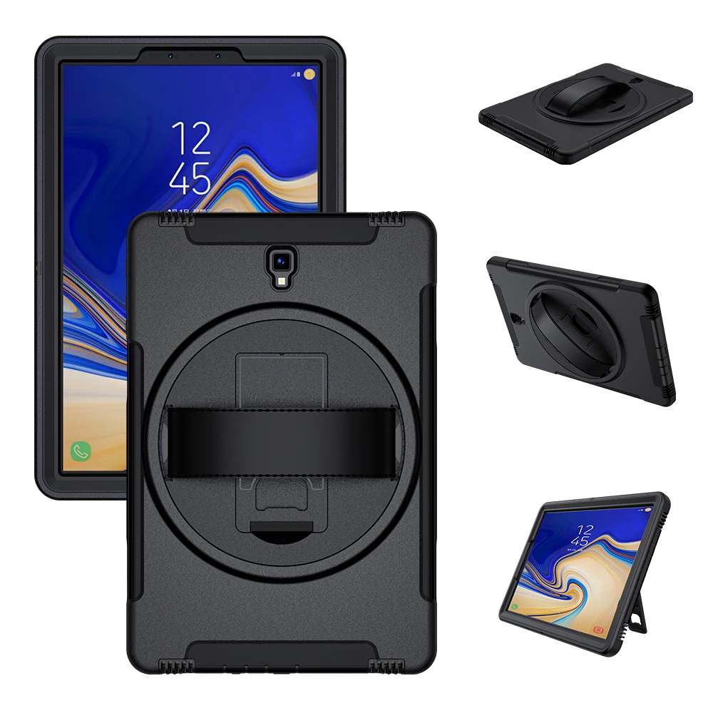 ТПУ Прочный чехол для samsung Galaxy Tab S4 2018 10 5 дюймов SM T830 T835 ударопрочный с ручкой и