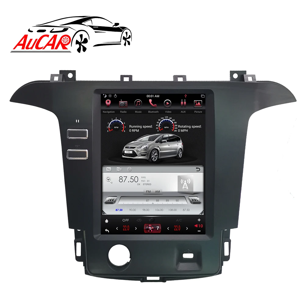 Автомагнитола Tesla для Ford S max Max Galaxy 2007 2015 Аудиомагнитола мультимедийный плеер с GPS