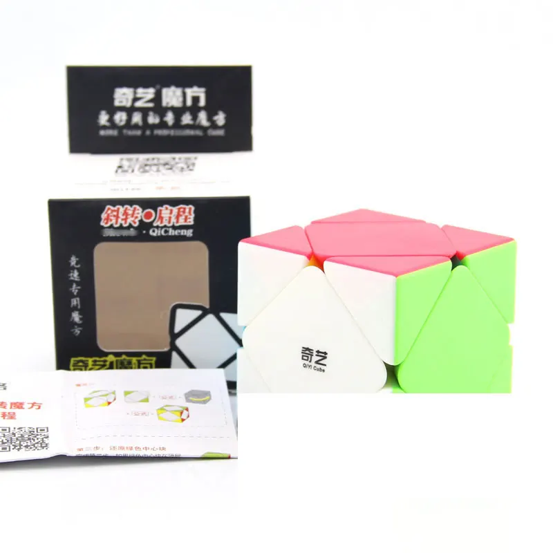 

Original High Quality QiYi QiCheng Skewed Stickerless Magic Cube Puzzle Speed Christmas Gift Ideas Kids Toys For Children