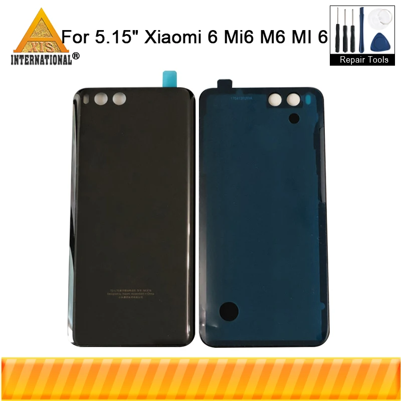 Оригинальная керамическая крышка аккумуляторного отсека Axisinternational для Xiaomi 6 Mi6 M6