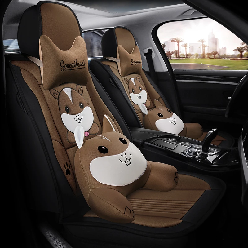 Full Coverage flax fiber car seat cover auto seats covers for lexus nx nx300h rx 200 300 330 350 460 470 570 580 lifan sol | Автомобили и