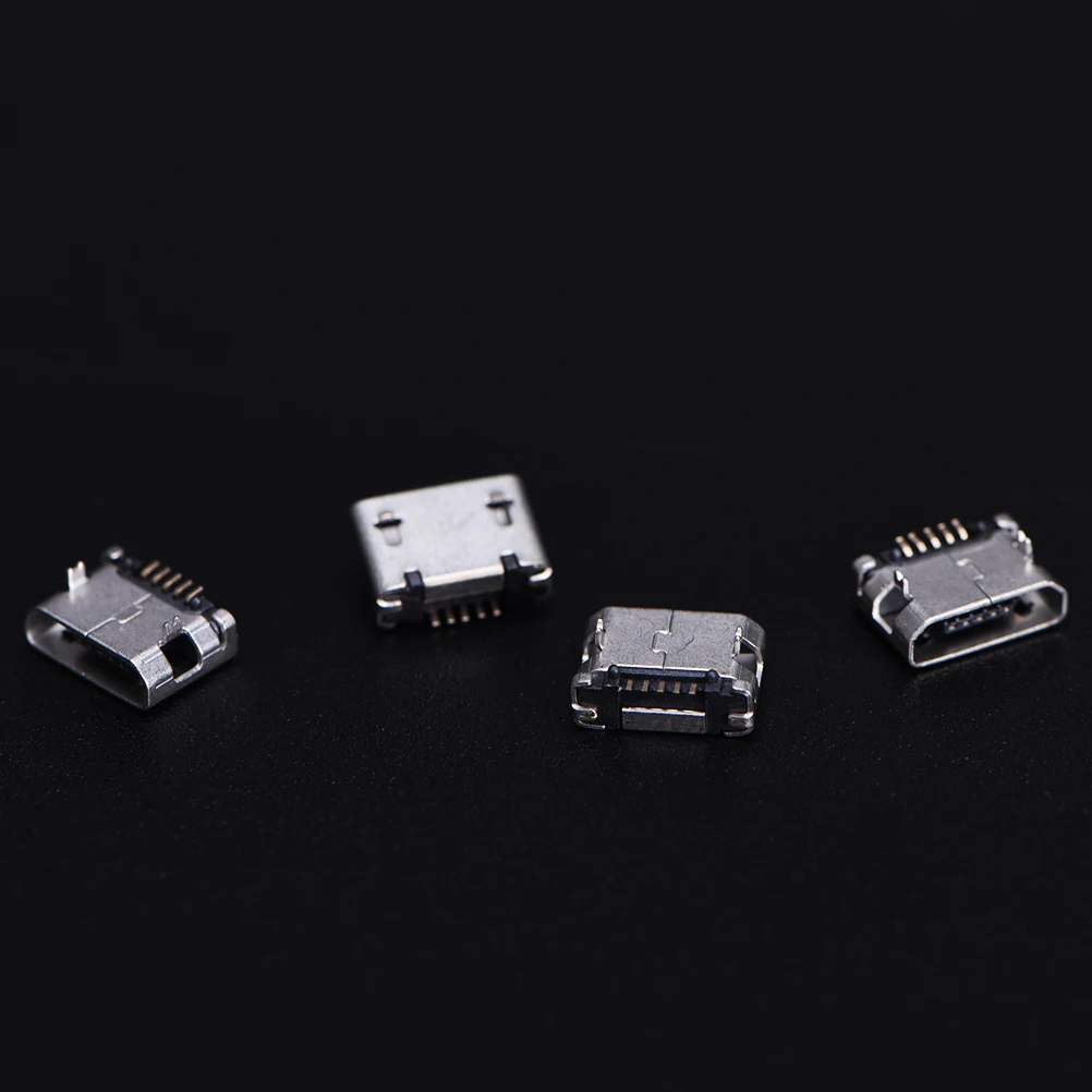 10 шт. разъемы Micro USB 5pin B типа мама|Соединители| |
